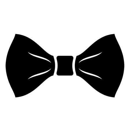Bowtie vector icon isolated on white backgroundのイラスト素材