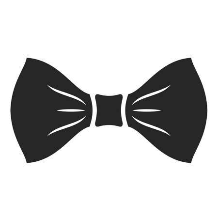 Bow tie vector icon isolated on white backgroundのイラスト素材