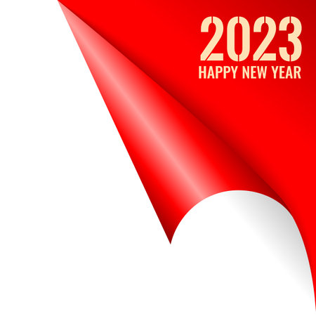 Happy New Year 2023 calendar vector designのイラスト素材