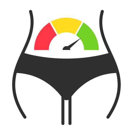 Metabolism level vector icon isolated on white backgroundのイラスト素材
