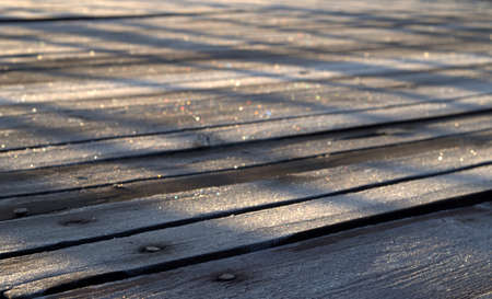 hoarfrostの写真素材