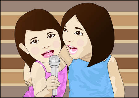 little songのイラスト素材