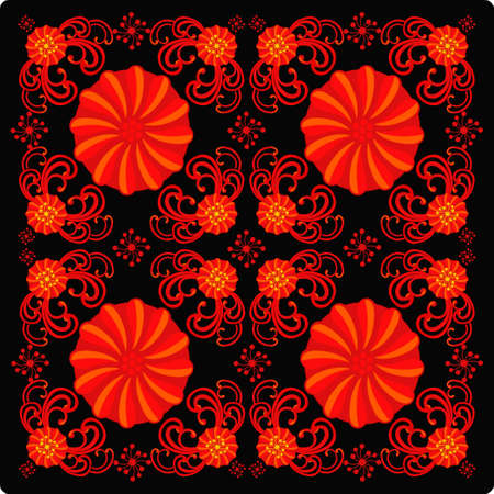 background flowersのイラスト素材