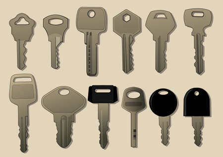 various keyのイラスト素材