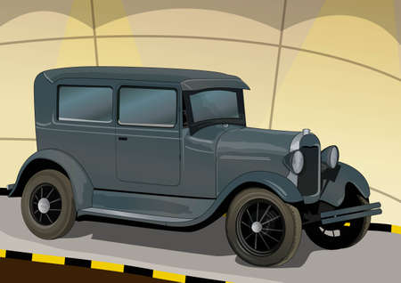 ancient carのイラスト素材