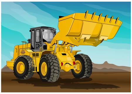  heavy equipment2のイラスト素材