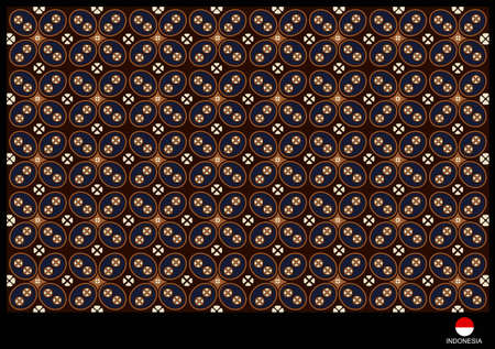 background batik 39のイラスト素材