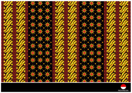 background batik dのイラスト素材