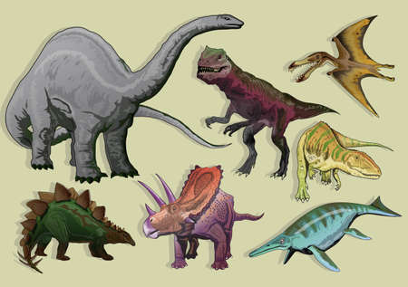 ancient animal のイラスト素材