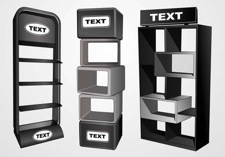  display cabinet 1のイラスト素材