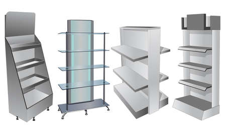  display cabinets 2のイラスト素材