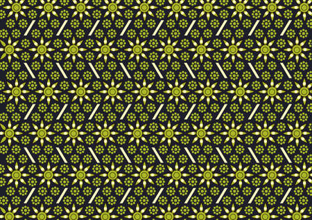 background batik のイラスト素材