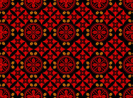 Indonesian batik art 