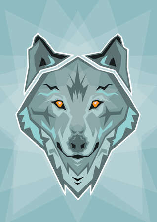 wolf head mascot 1