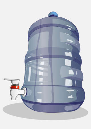 gallons of waterのイラスト素材