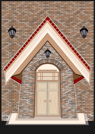 classic homeのイラスト素材