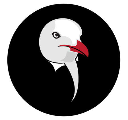 bird headのイラスト素材