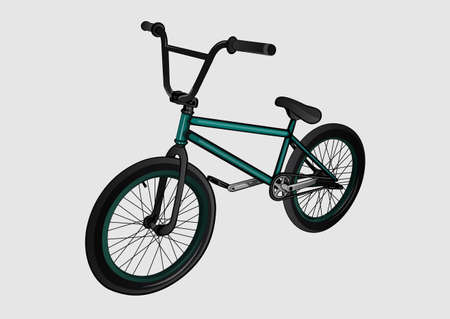 the push bycicleのイラスト素材