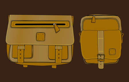 sling bag that attracts attentionのイラスト素材