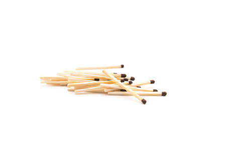 Matches isolated on white background for any purposeの写真素材