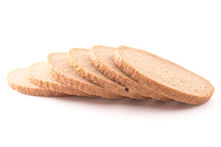 Grain bread isolated on white background  for any purpose