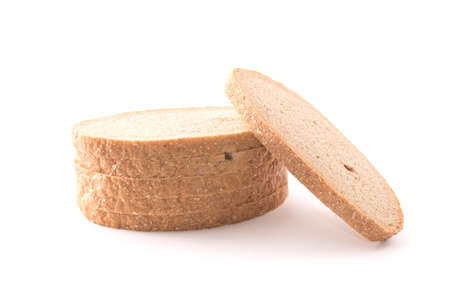 Grain bread isolated on white background  for any purpose