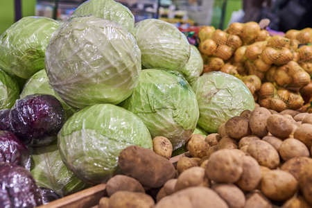 potatoes and cabbage at the store For any purpose