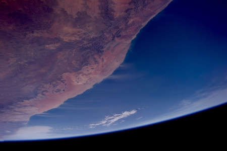 Earth view from space