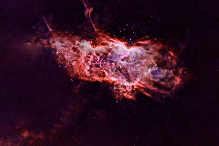 Beautiful red galaxy.
