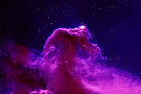 A beautiful galaxy in deep space.