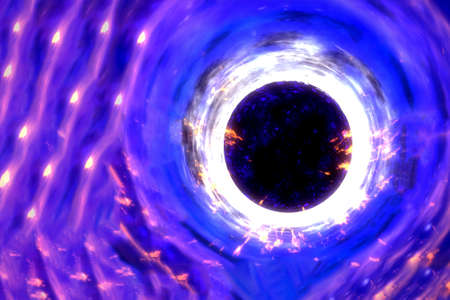 A huge black hole.