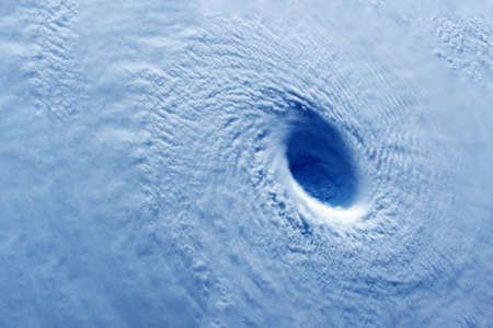 Big hurricane from space.