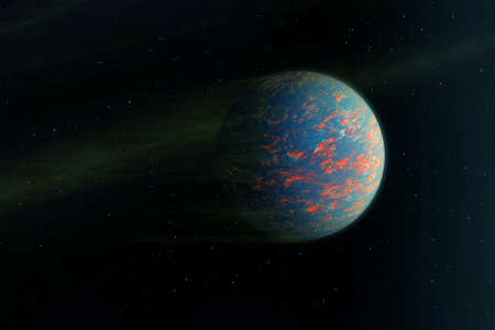 Distant exoplanet