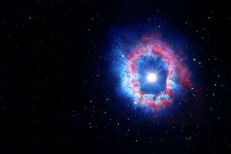 Supernova in deep space. Elements of this image furnished by . high quality photoの写真素材