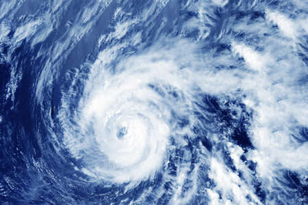 Typhoon from space. Elements of this image furnished by . high quality photo
