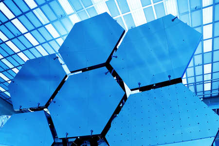 Orbital telescope mirror.の写真素材