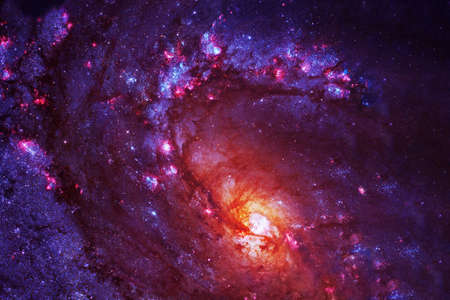 beautiful distant galaxy.