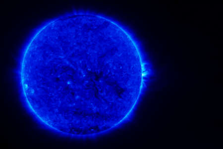 hot blue star.