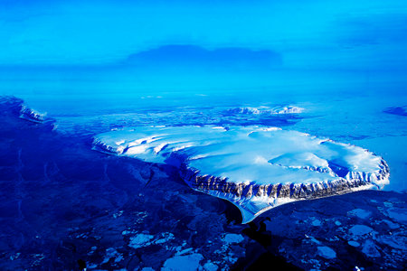 Antarctica from space.