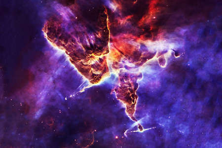 Galaxy of unusual shape.