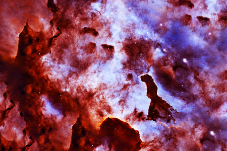 beautiful galaxy background.の写真素材