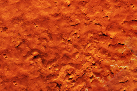 Surface of the planet Mars.  high quality photoの写真素材