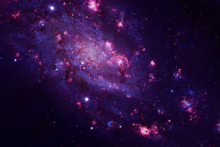 Beautiful space. Elements of this image furnished by NASA