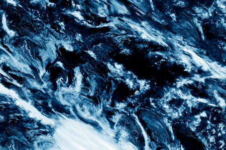 Hurricane viewed from space. High quality photo