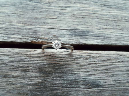diamond ringの写真素材