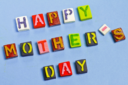 Happy Mothers Day wordsの写真素材