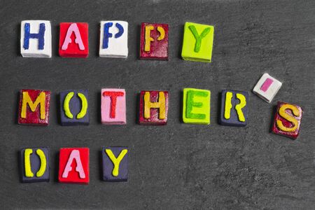 Happy Mothers Day wordsの写真素材