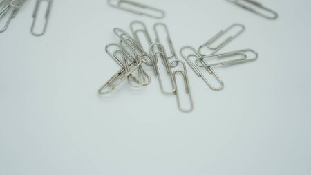Paper Clip on white background