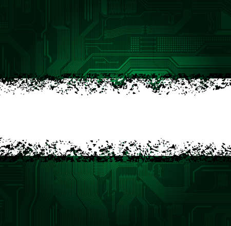 Abstract technology style background with empty space for your text のイラスト素材