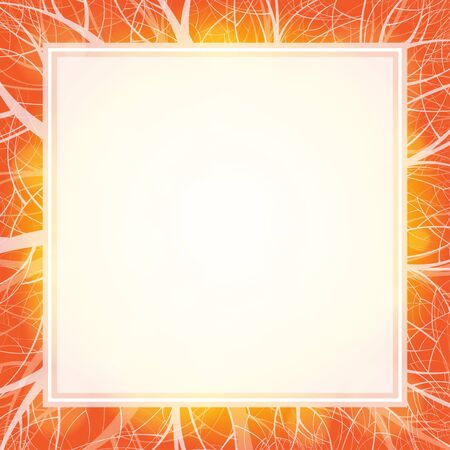 Forest frames with space for your text. Eps10 のイラスト素材